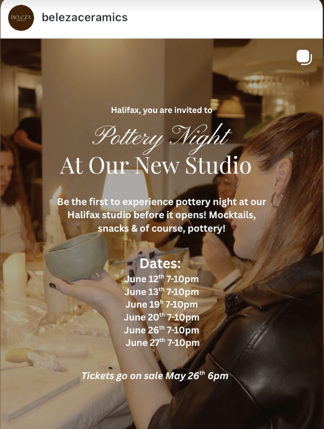 Pottery Night at Beleza Ceramics