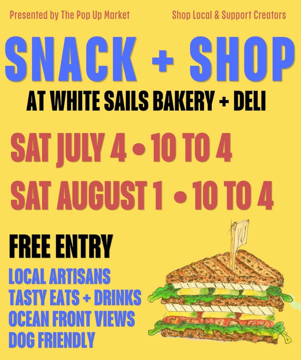 Snack and Shop at White Sails Bakery